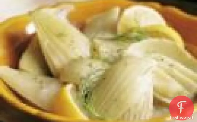 Finocchio Brasato con Olio d'oliva e Aglio