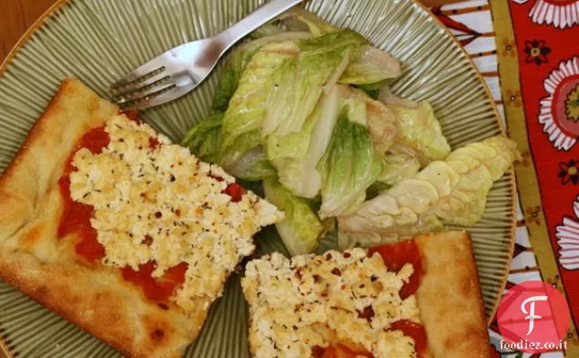 Pizza al Tofu con Aglio e Rosmarino