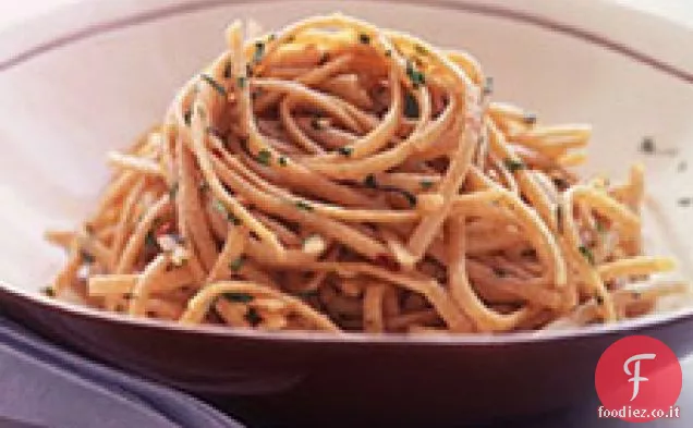 Pasta Integrale con Aglio e Olio d'Oliva