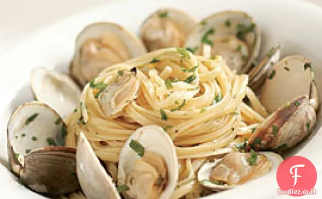 Linguine Con Olio di Vongole e Limone-aglio