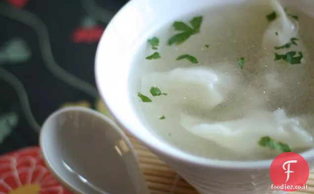 Zuppa di Wonton di maiale