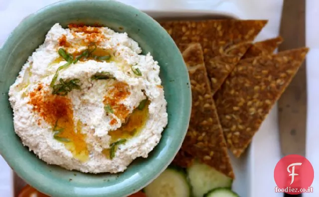 Hummus di polpa di noci crude