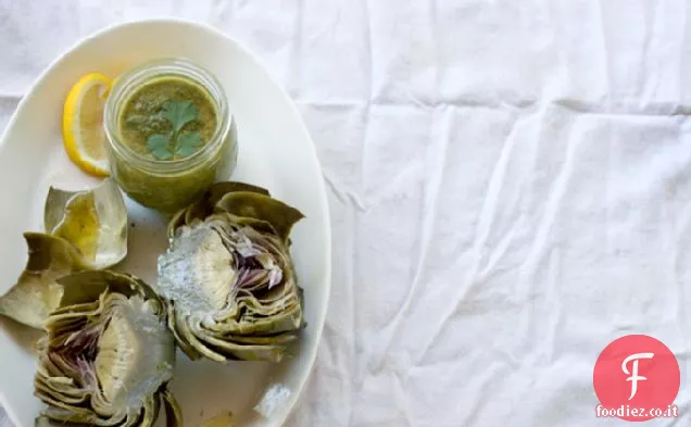 Salsa di coriandolo Prezzemolo Immersione