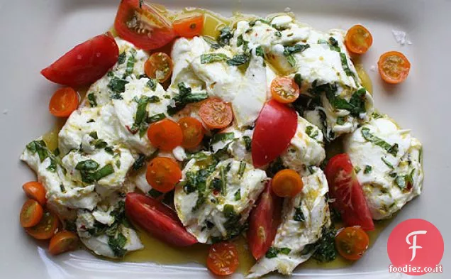 Mozzarella marinata