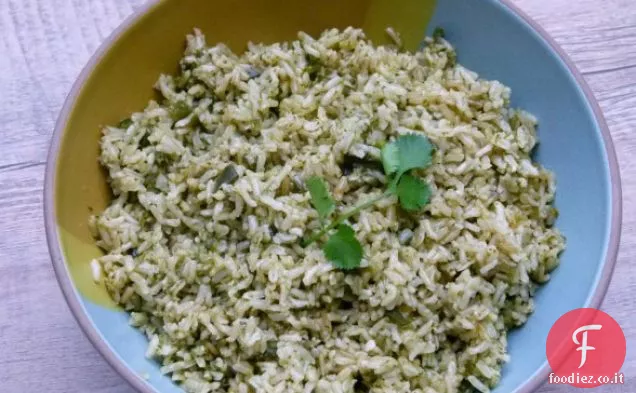 Riso verde (“arroz Verde”)