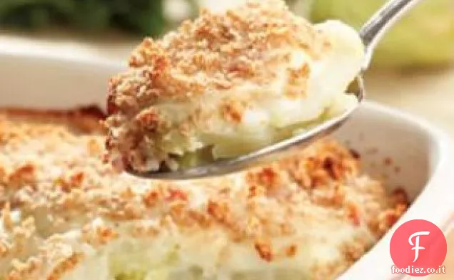 Cavolo Rapa & Prosciutto Gratinato