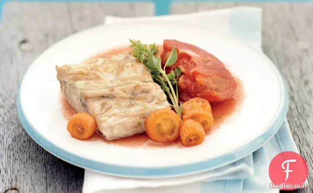 Mahimahi alla griglia con pomodori in due modi