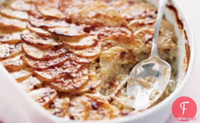 Patate smerlate con porri