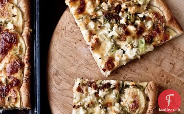 Pizza porro di patate