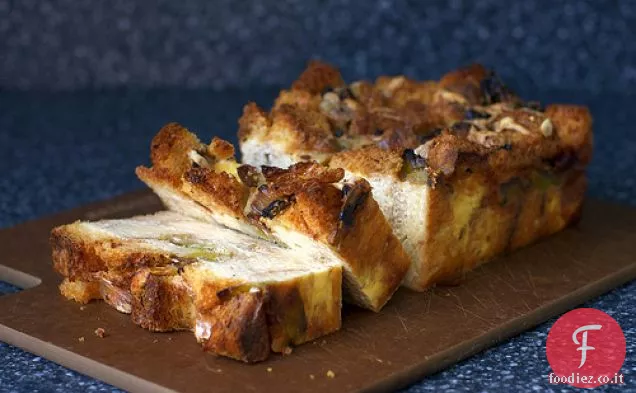 Budino di pane al porro