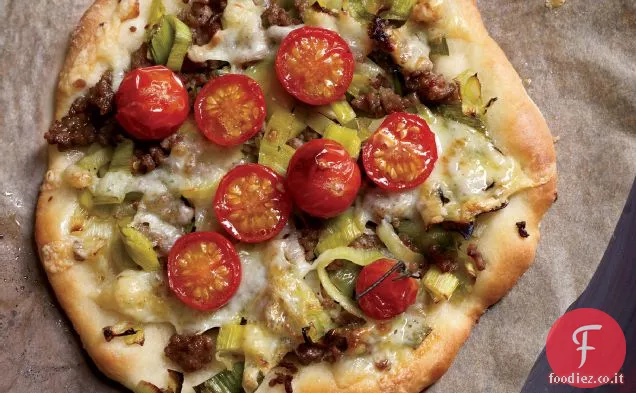 Pizze di porro e Pecorino
