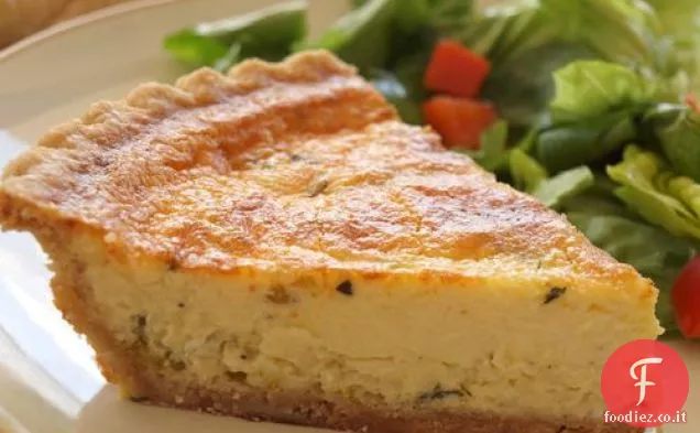 Quiche di porro e Parmigiano
