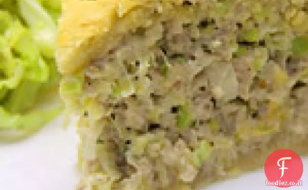 Salsiccia & porro Torta