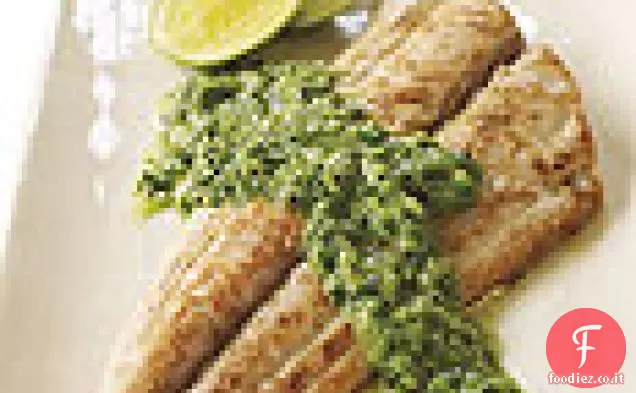 Mahi-Mahi con Chutney di Coriandolo fresco