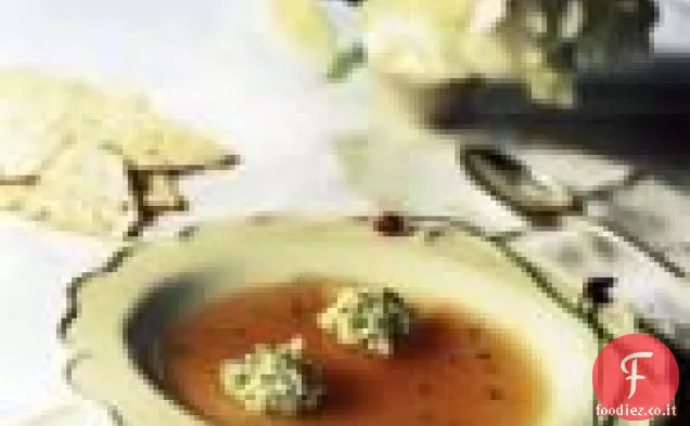 Zuppa di palle di matzo