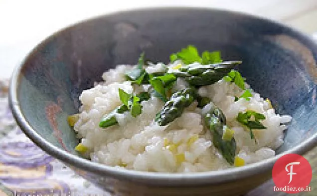 Risotto agli Asparagi Porri