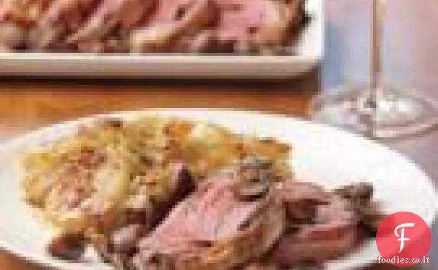 Gratin di porro di patate