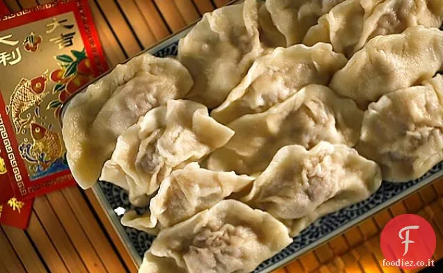 Lao Yi bollito di manzo e porro gnocco di riempimento