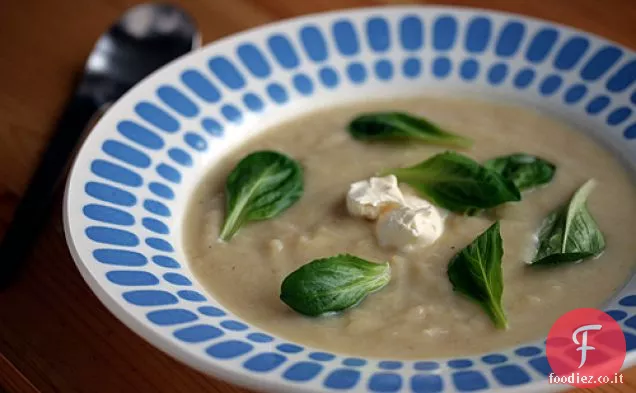 Zuppa di porri di patate