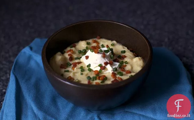 Zuppa di patate al forno