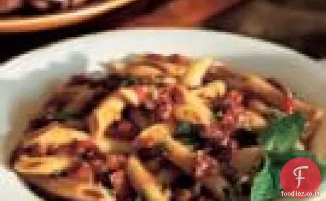 Penne al Ragù di Agnello e Menta