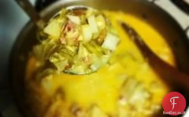 Zuppa di salsiccia tedesca