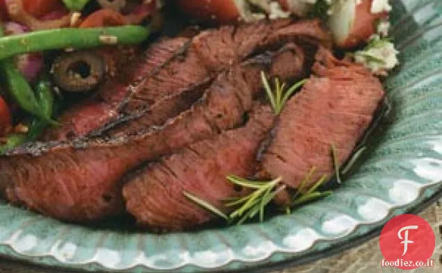 Bistecca di controfiletto marinata facile