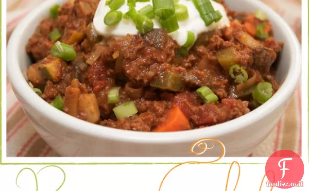 Cinese 5 Spice Harvest Chili {con bisonte}