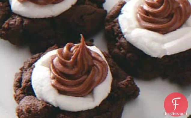 Biscotti al cacao/marshmallow