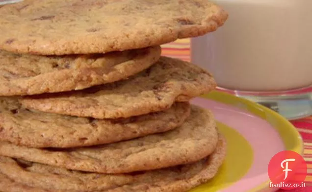 Biscotti con gocce di cioccolato