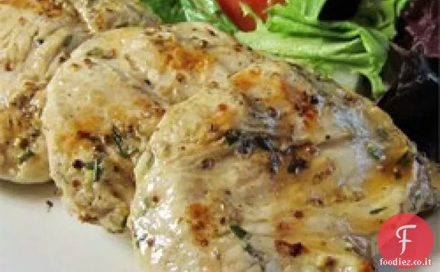 Petti di pollo alla griglia al rosmarino