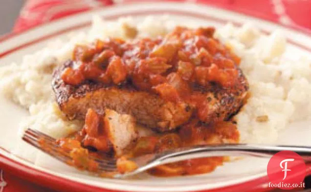 Braciole di maiale creole