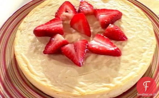 Cheesecake alla ricotta di New York a basso contenuto di carboidrati