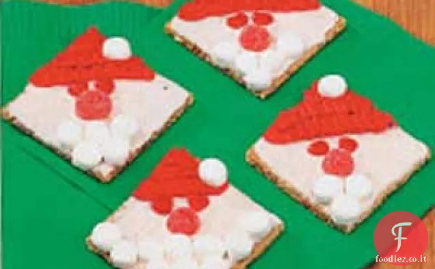 Graham Cracker Babbo Natale