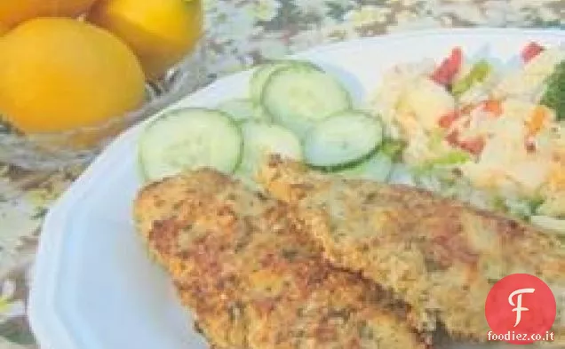 Pollo al limone e parmigiano