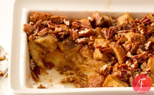Budino Di Pane Pralinato Per La Colazione