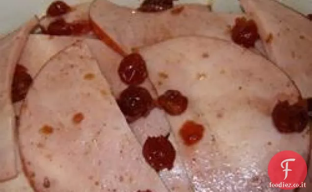 Glassa di prosciutto alle ciliegie