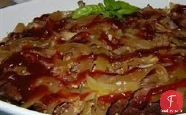 Petto di manzo affumicato e sbalorditivo