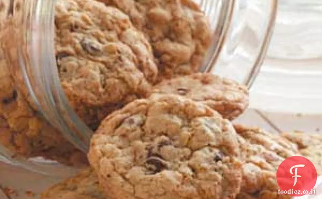 Biscotti con scaglie di farina d'avena