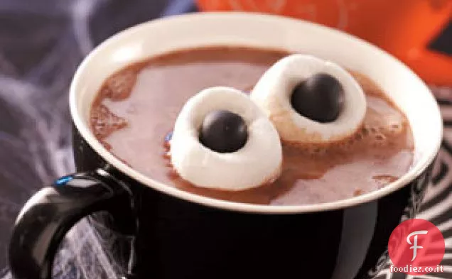 Cioccolata calda con occhi da orco