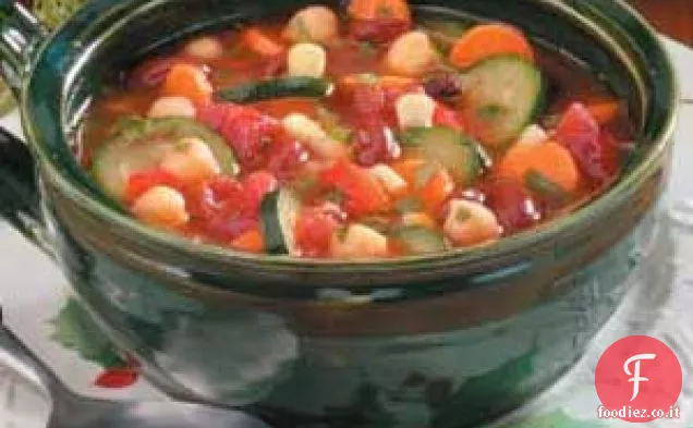 Zuppa Di Fagioli E Verdure