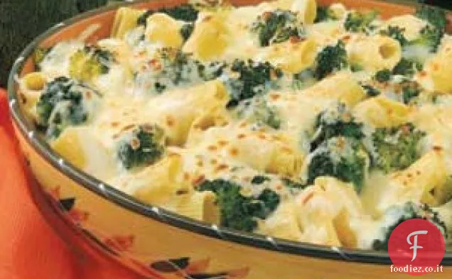 Rigatoni ai broccoli al formaggio