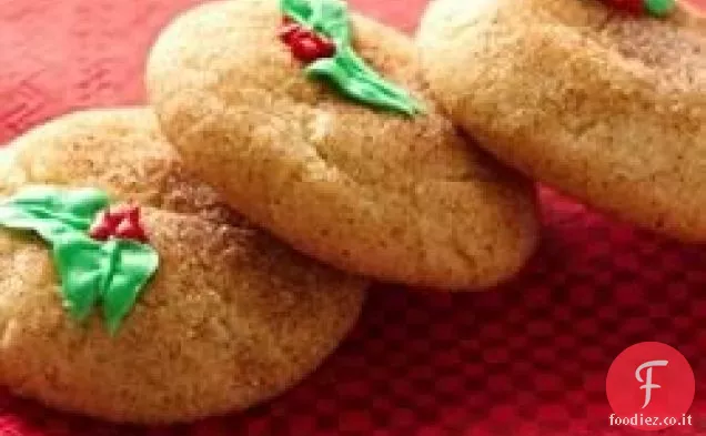 Snickerdoodles natalizi (mix di biscotti)