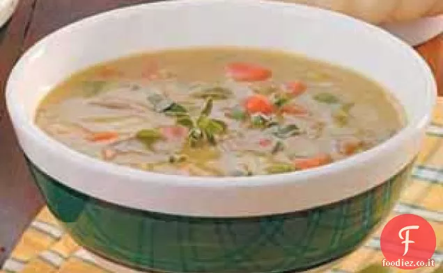Zuppa di piselli spezzati del Wisconsin