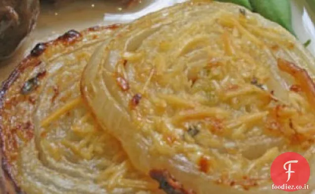 Cipolla di Maui arrostita con Pamesan cremoso