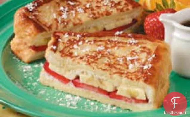 Toast francese fruttato