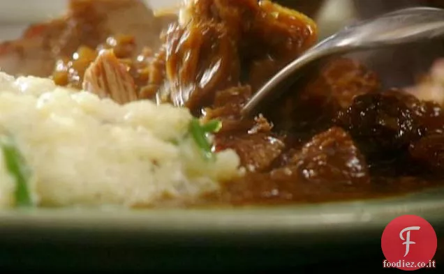 Arrosto della domenica con salsa di funghi