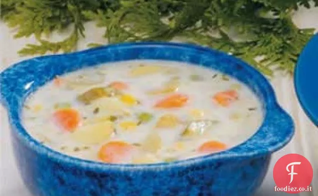 Zuppa di verdure grossa