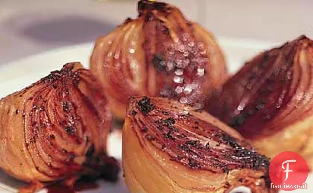Cipolle Vidalia glassate al rosmarino
