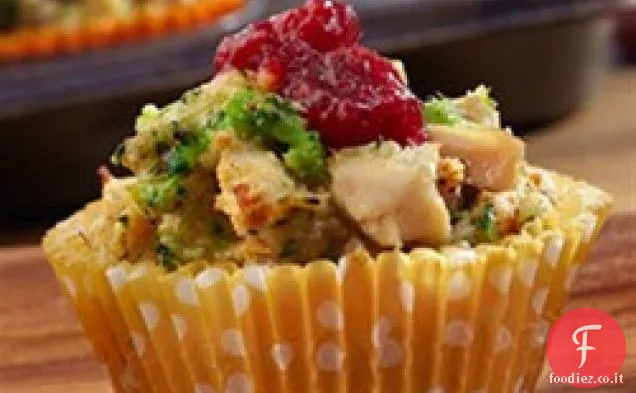 Mini bicchierini per pollo e ripieno